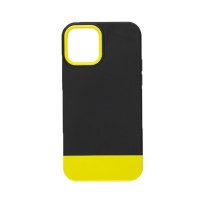 Чохол для iPhone 12 / 12 Pro Bichromatic black / yellow