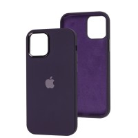 Чохол для iPhone 12 / 12 Pro New silicone case elderberry