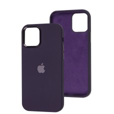 Чохол для iPhone 12 / 12 Pro New silicone case elderberry
