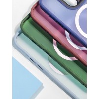 Чохол для iPhone 12/12 Pro WAVE Matte Colorful MagSafe sierra blue