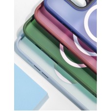 Чохол для iPhone 12/12 Pro WAVE Matte Colorful MagSafe sierra blue