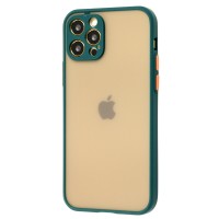 Чохол для iPhone 12 Pro LikGus Totu camera protect оливковий