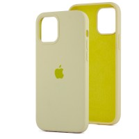Чохол для iPhone 12/12 Pro Silicone Full жовтий / mellow yellow