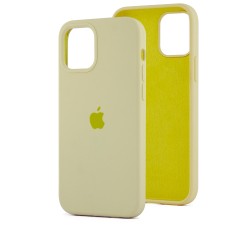 Чохол для iPhone 12/12 Pro Silicone Full жовтий / mellow yellow