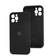 Чохол для iPhone 12 Pro Silicone Slim Full camera чорний