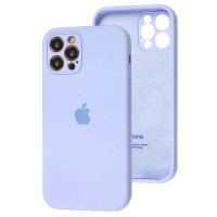 Чохол для iPhone 12 Pro Silicone Slim Full camera lilac