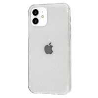 Чохол для iPhone 12 / 12 Pro High shining блискітки прозорий