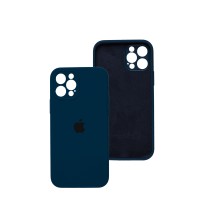 Чохол для iPhone 15 Plus silicone case Full Camera abyss blue