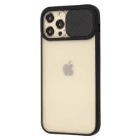 Чохол для iPhone 12 Pro LikGus Camshield camera protect чорний