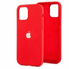 Чохол для iPhone 12/12 Pro Silicone Full червоний / dark red