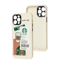 Чохол для iPhone 12 Pro Brand Design старий білий