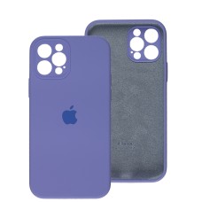 Чохол для iPhone 12 Pro Silicone Slim Full camera lilac