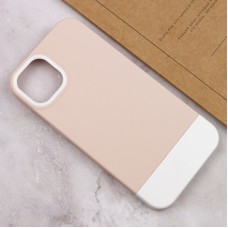 Чохол для iPhone 12 / 12 Pro Bichromatic grey-beige / white