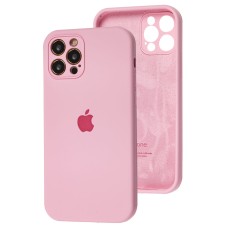 Чохол для iPhone 15 Pro Max silicone case Full Camera light pink