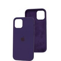 Чохол для iPhone 12 / 12 Pro Silicone Full фіолетовий / amethyst