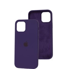Чохол для iPhone 12 / 12 Pro Silicone Full фіолетовий / amethyst