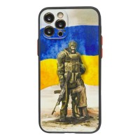 Чохол для iPhone 12 Pro WAVE Ukraine Shadow Matte protector of children