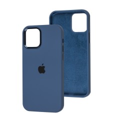 Чохол для iPhone 12 / 12 Pro New silicone case navy blue