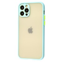 Чохол для iPhone 12 Pro LikGus Totu camera protect бірюзовий
