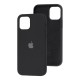 Чохол для iPhone 12/12 Pro Silicone Full чорний
