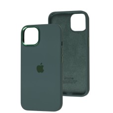 Чохол для iPhone 12 / 12 Pro New silicone case pine green