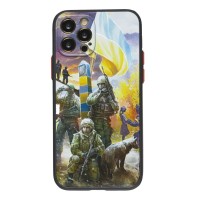 Чохол для iPhone 12 Pro WAVE Ukraine Shadow Matte defenders of ukraine