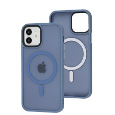 Чохол для iPhone 12 / 12 Pro WAVE Matte Insane MagSafe sierra blue