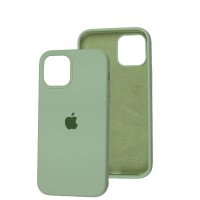 Чохол для iPhone 12/12 Pro Silicone Full зелений / pistachio