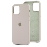 Чохол для iPhone 12/12 Pro Silicone Full сірий / lavender