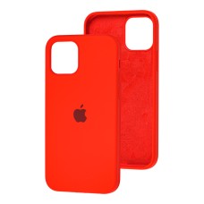 Чохол для iPhone 12/12 Pro Silicone Full червоний / red