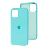 Чохол для iPhone 12 / 12 Pro Silicone Full sea blue