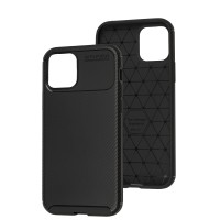 Чохол для iPhone 12 / 12 Pro Ultimate Carbon premium чорний