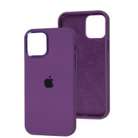 Чохол для iPhone 12 / 12 Pro New silicone case grape