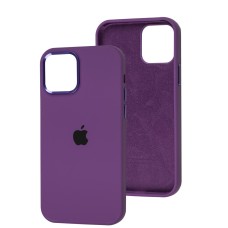 Чохол для iPhone 12 / 12 Pro New silicone case grape