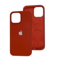 Чохол для iPhone 12/12 Pro Silicone Full червоний / dark red