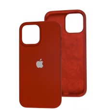 Чохол для iPhone 12/12 Pro Silicone Full червоний / dark red