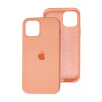 Чохол для iPhone 12/12 Pro Silicone Full рожевий / flamingo