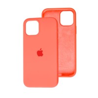 Чохол для iPhone 12/12 Pro Silicone Full помаранчевий / pink citrus