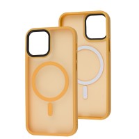 Чохол для iPhone 12 / 12 Pro WAVE Matte Insane MagSafe orange