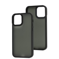 Чохол для iPhone 12/12 Pro Metal Bezel чорний