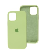 Чохол для iPhone 12 / 12 Pro Silicone Full зелений / avocado
