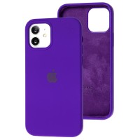 Чохол для iPhone 12 / 12 Pro Silicone Full фіолетовий / ultra violet