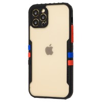 Чохол для iPhone 12 Pro Armor clear чорний