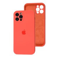 Чохол для iPhone 12 Pro Silicone Slim Full camera pink citrus