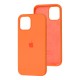 Чохол для iPhone 12 mini Silicone Full оранжевий / apricot