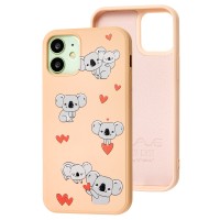 Чохол для iPhone 12 mini Wave Fancy lovely koala / pink sand