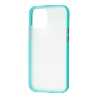 Чохол для iPhone 12 mini LikGus Maxshield бірюзовий