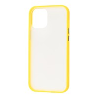 Чохол для iPhone 12 mini LikGus Maxshield жовтий