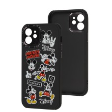 Чохол для iPhone 12 Brand Design mickey mouse чорний