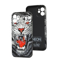 Чохол для iPhone 12 WAVE neon x luxo Wild tiger